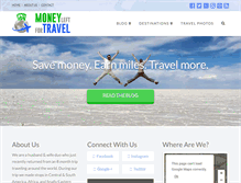 Tablet Screenshot of moneyleftfortravel.com